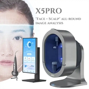 Portable 2IN1 Hair Follicle Scalp Scanner Detector Hair Analyzer High Definition pixel Facial Skin Scanning and Analysis Machine