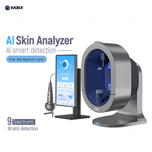 3D AI Skin Analyzer Portable Professional Facial Scanner Moisture Pigment Wrinkle Tester